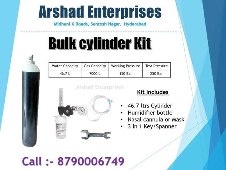 Jumbo Oxygen Cylinder for Rent in Hyderabad