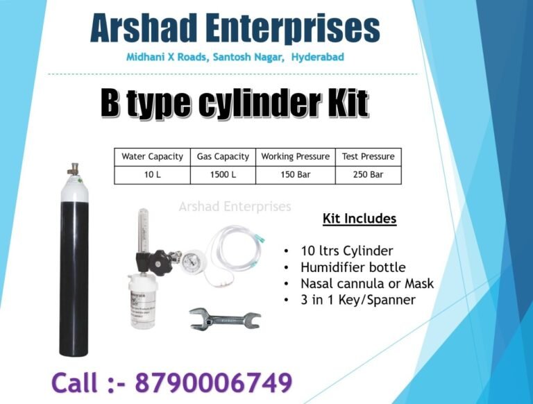Small Oxygen Cylinder for Rent in Hyderabad